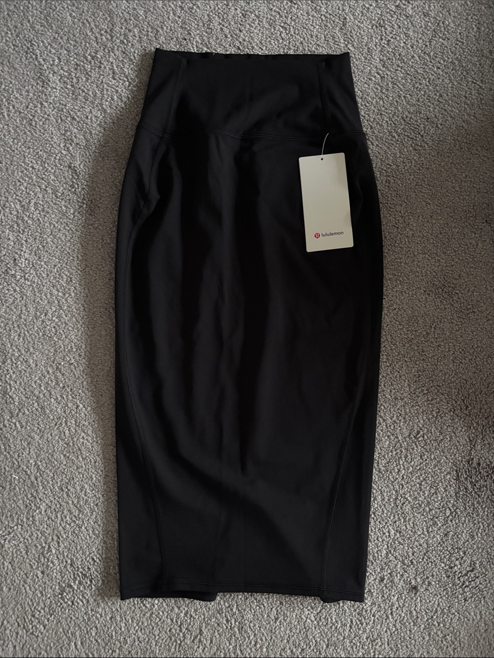 lululemon athletica Black High-Rise Pencil Skirt